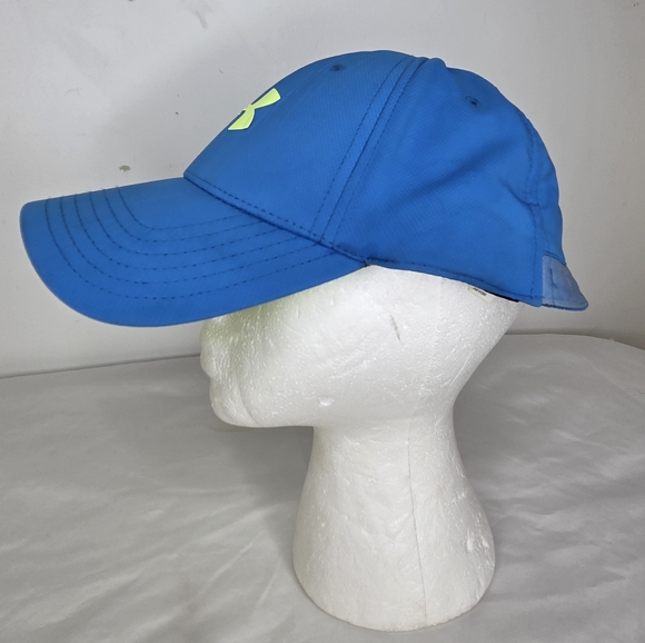 Under Armour L/XL Blue And Bright Green Cap - Picture 3 of 7